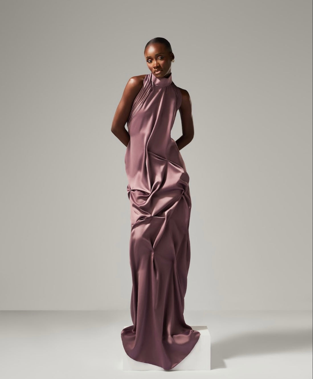 Silk Drape dress