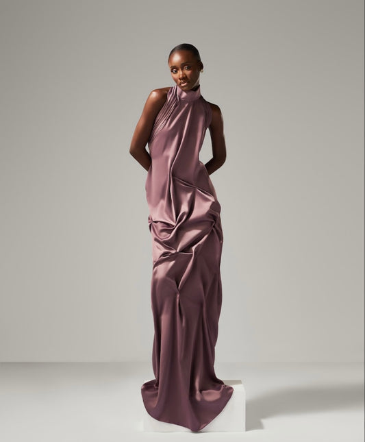 Silk Drape dress